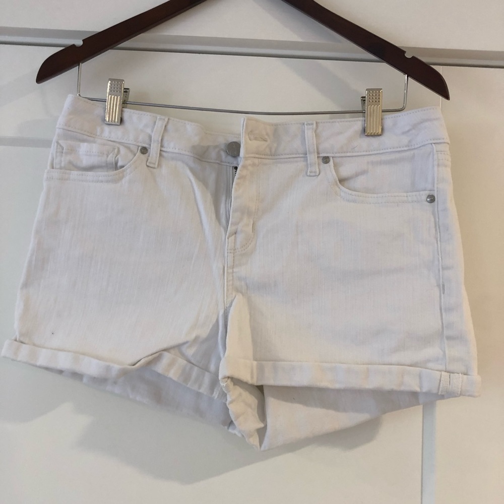 White shorts